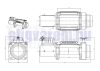 12V 14000 lb/ 6350 kg elektromos quad csörlő drótkötéllel, kormányról vezérelhető, eke mozgatásához