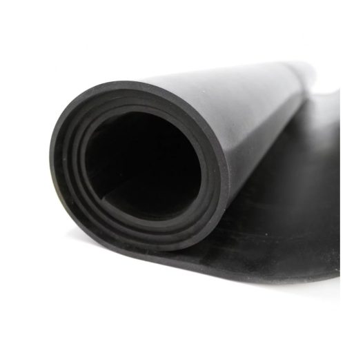 EPDM sima gumilemez 6 mm vastagság 1400 mm széles gumitekercs fekete