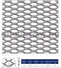 Expandált lemez rozsdamentes 1250x2500x3 mm tábla 45x16,5 mm lyuk hatszög