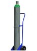 Gázpalack szállító molnárkocsi palackszállító kocsi 40 liter 37,5 kg CO2 oxigén, argon ipari hegeszt