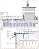 Drip vízvető profil erkély balkon terasz 40 mm túlnyúlás 1 szál 2,5 m teraszprofil balkonszegély min